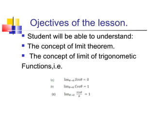 Limit theorem. | PPT