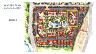 BLOCK E
MASTER PLAN
LIMNARIA GARDENS
 