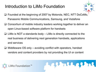 Li Mo Foundation Instroduction