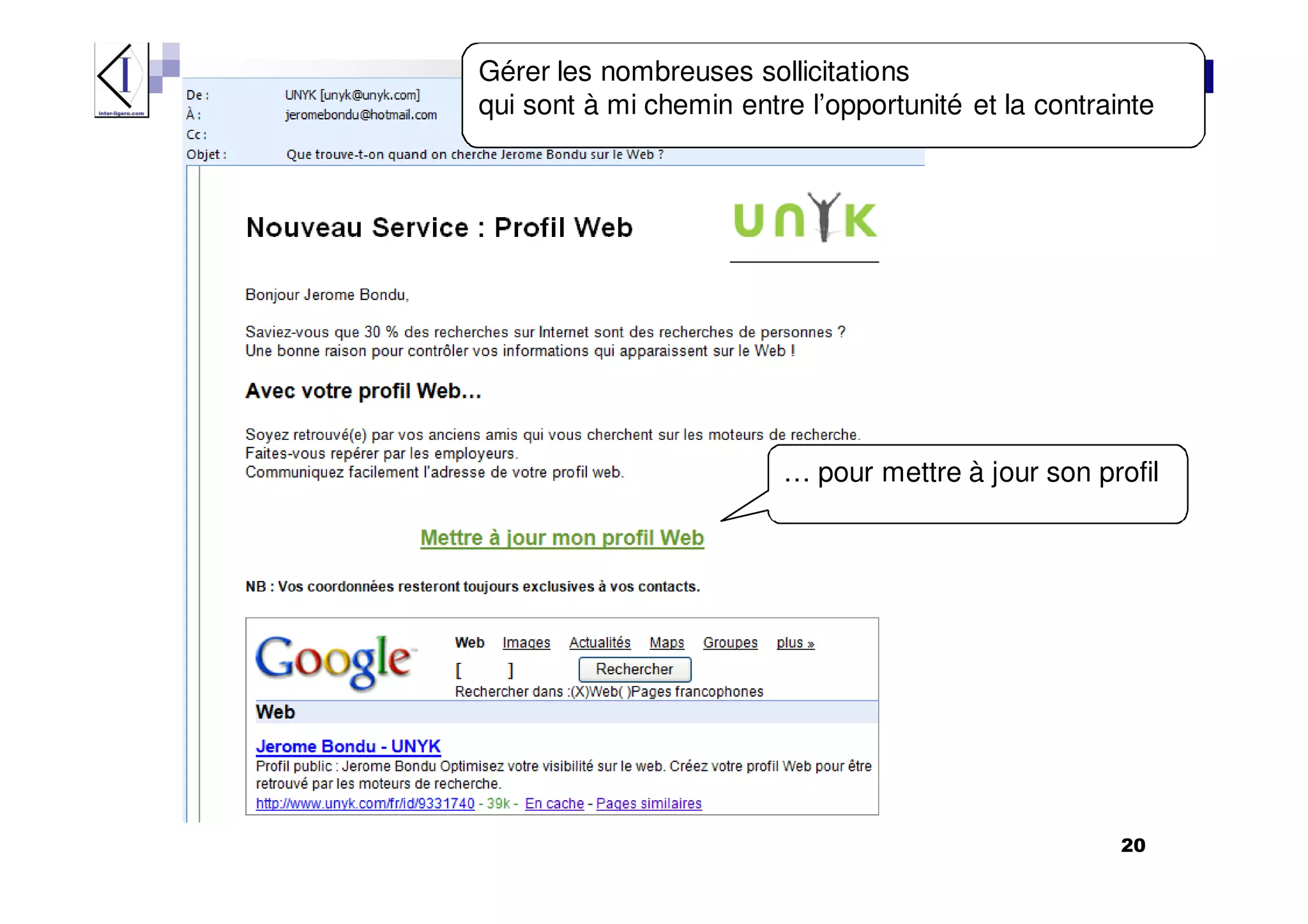 L'impact des réseaux sociaux - J.Bondu