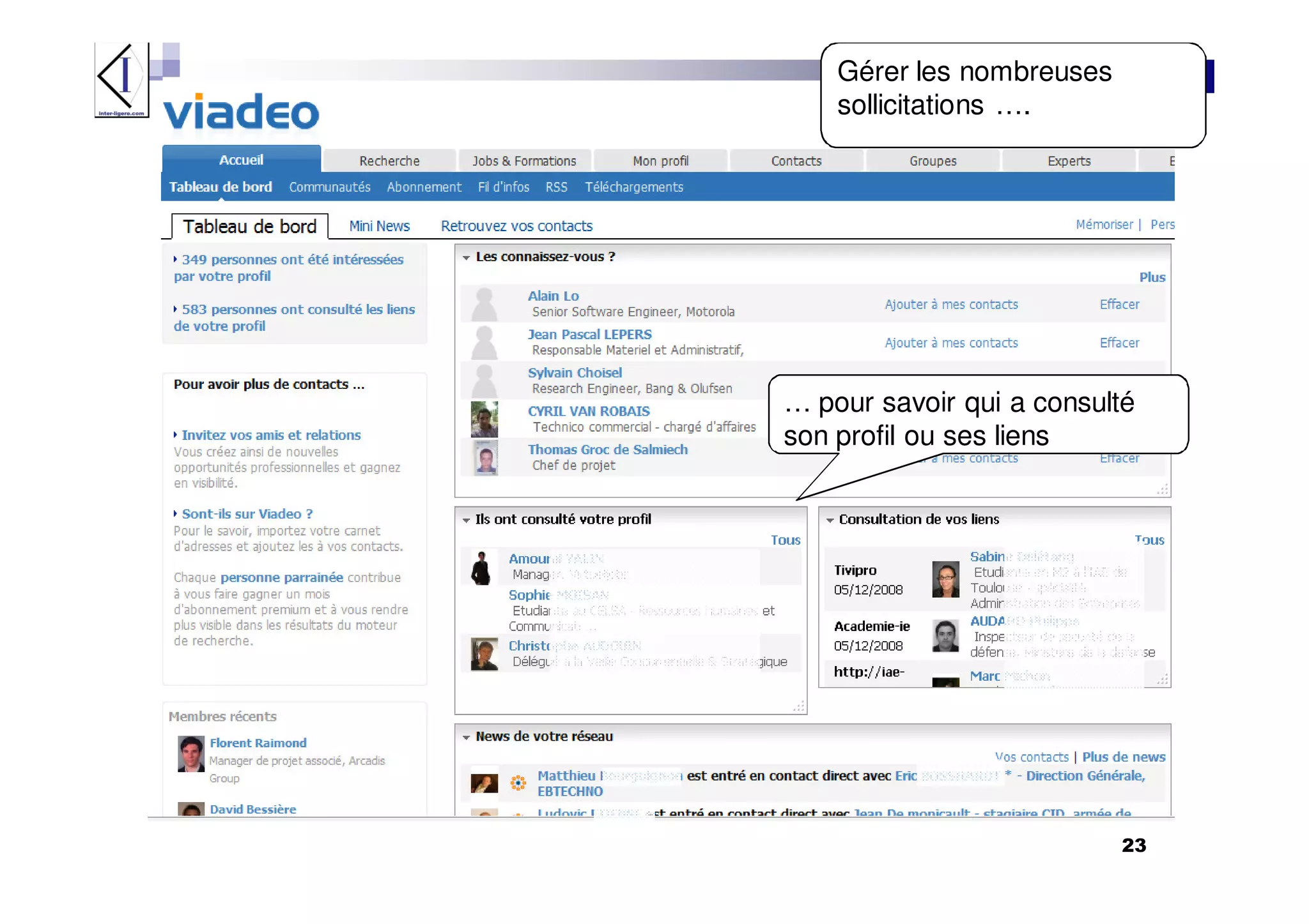 L'impact des réseaux sociaux - J.Bondu