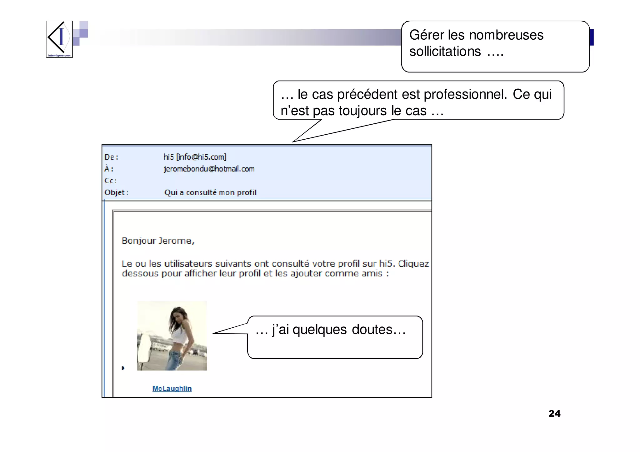 L'impact des réseaux sociaux - J.Bondu