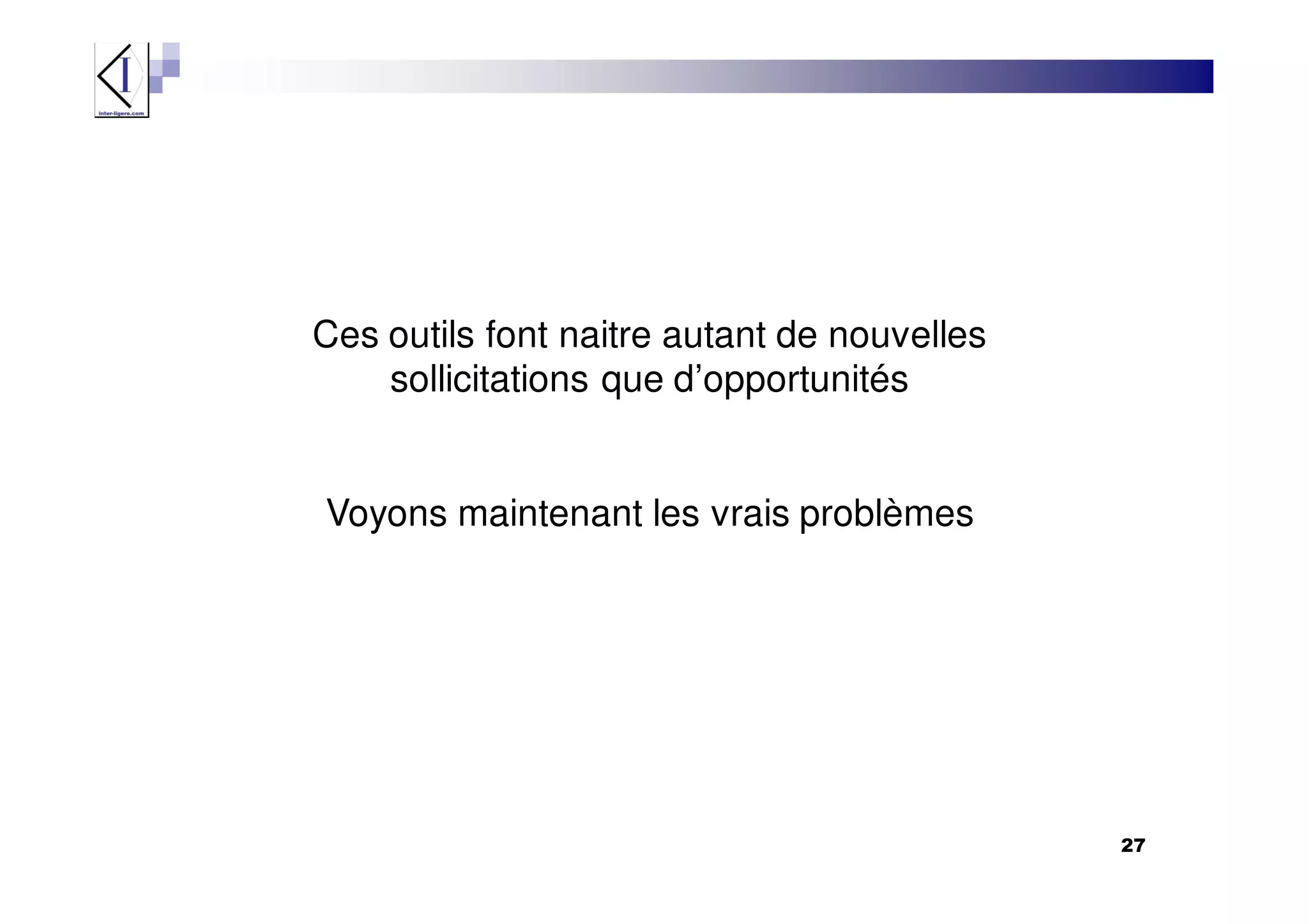 L'impact des réseaux sociaux - J.Bondu