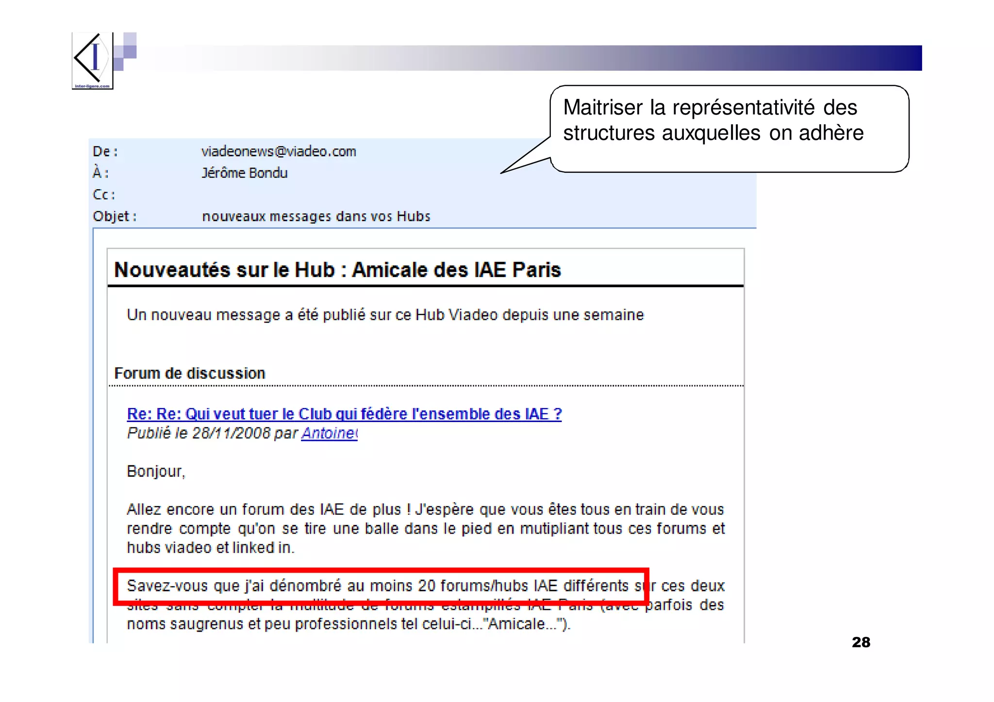 L'impact des réseaux sociaux - J.Bondu