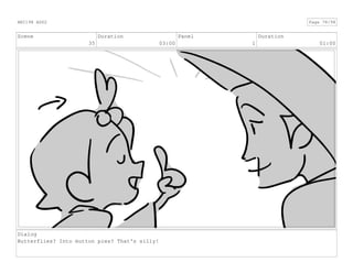 Scene
35
Duration
03:00
Panel
1
Duration
01:00
Dialog
Butterflies? Into mutton pies? That's silly!
ANI198 ASS2 Page 78/98
 