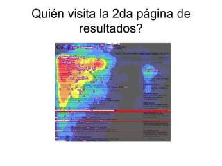 Quién visita la 2da página de resultados?