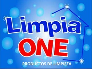 PRODUCTOS DE LIMPIEZA

 