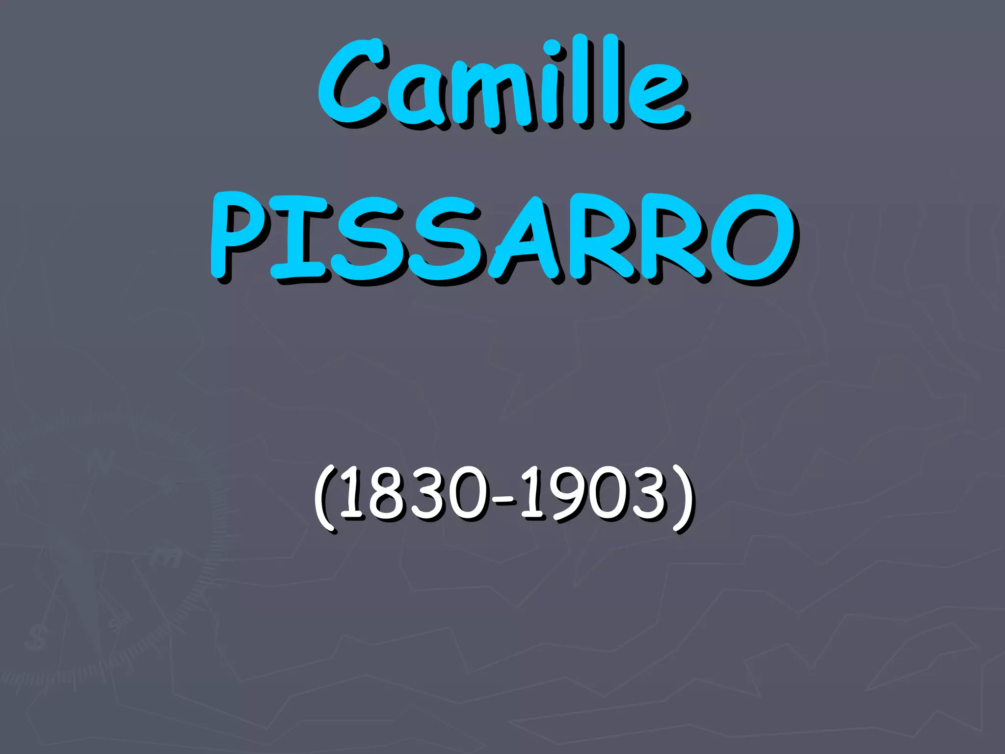 Camille PISSARRO (1830-1903) 