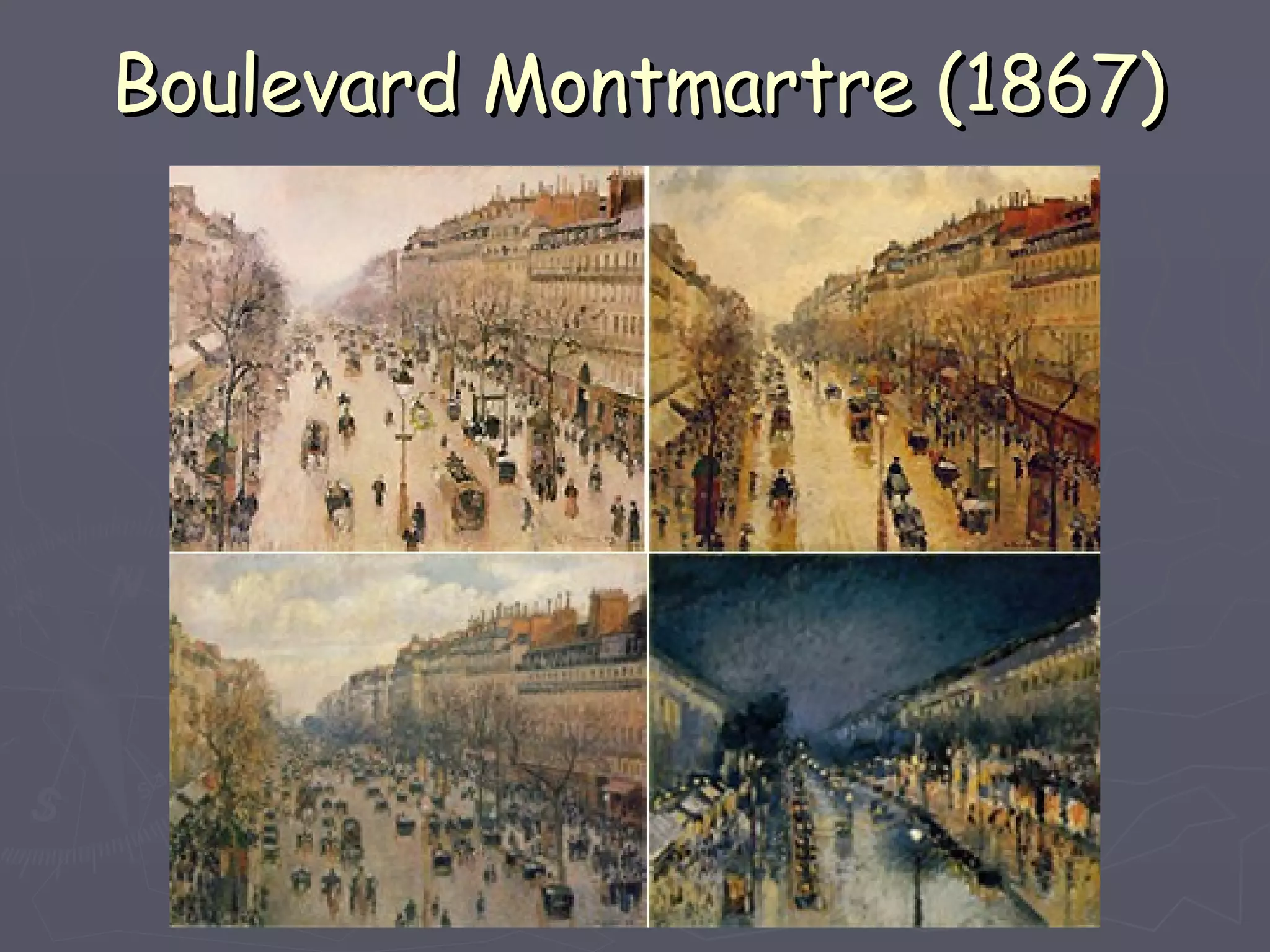 Boulevard Montmartre (1867) 