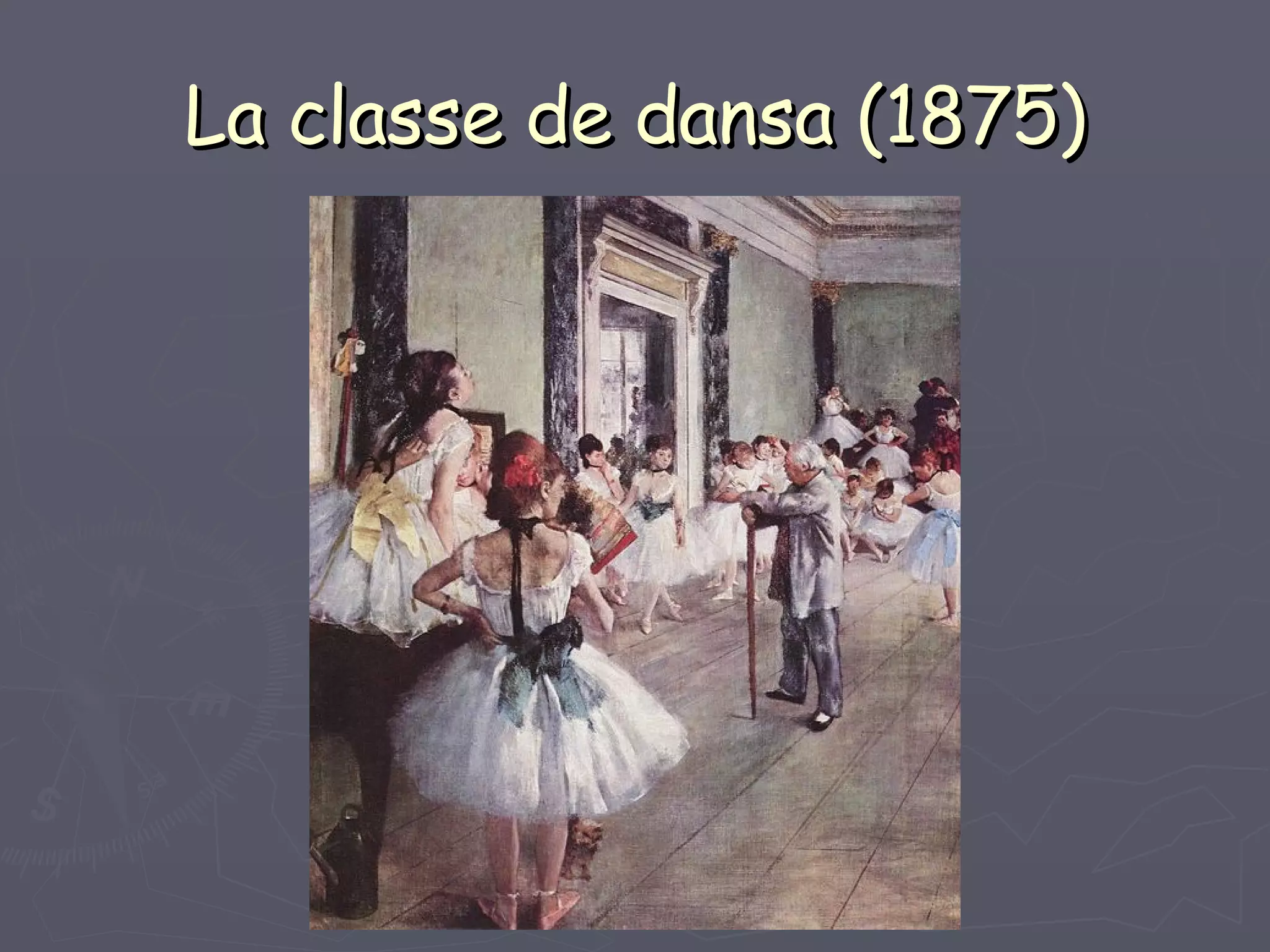 La classe de dansa (1875) 