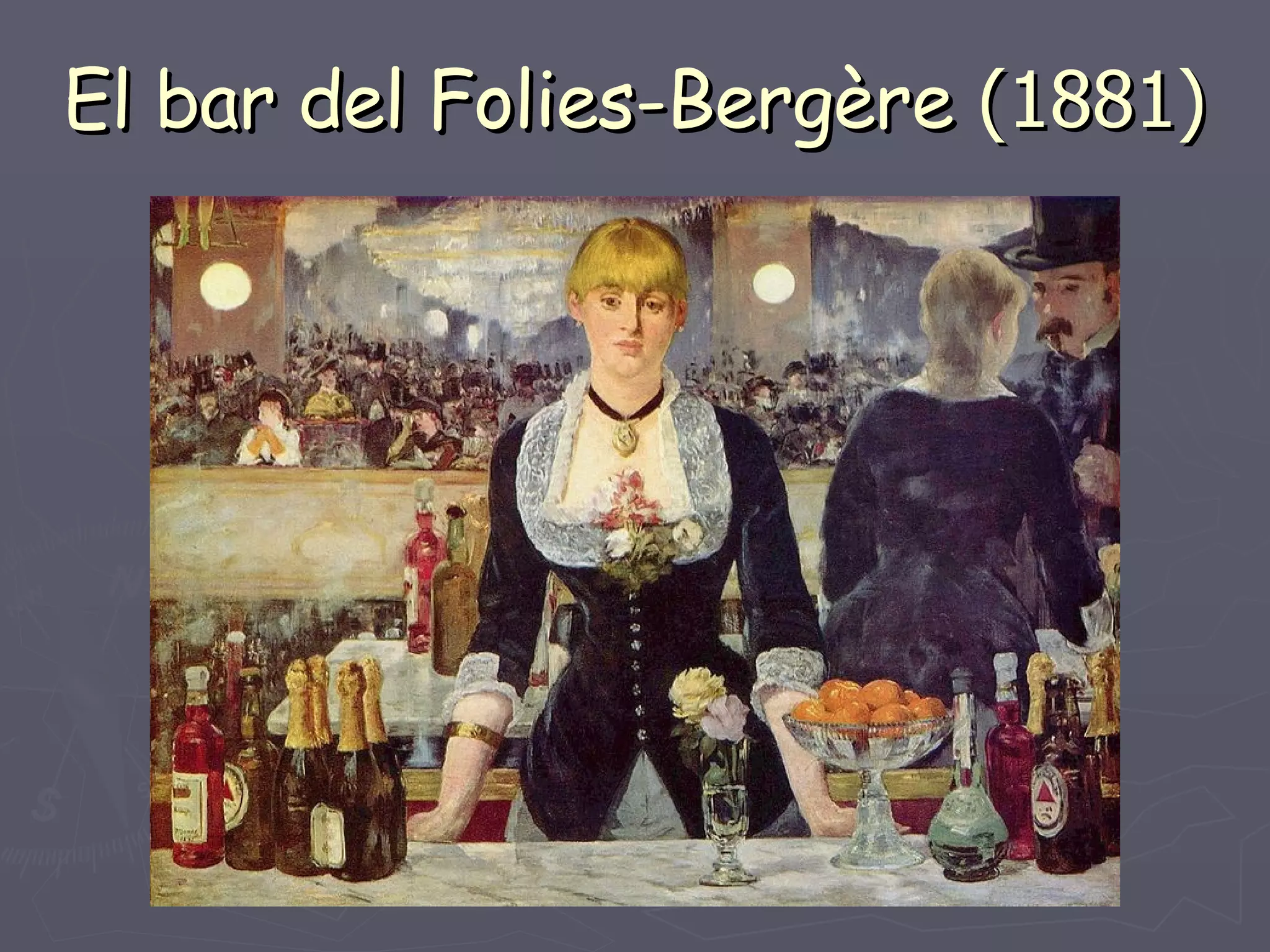 El bar del Folies-Bergère  (1881) 
