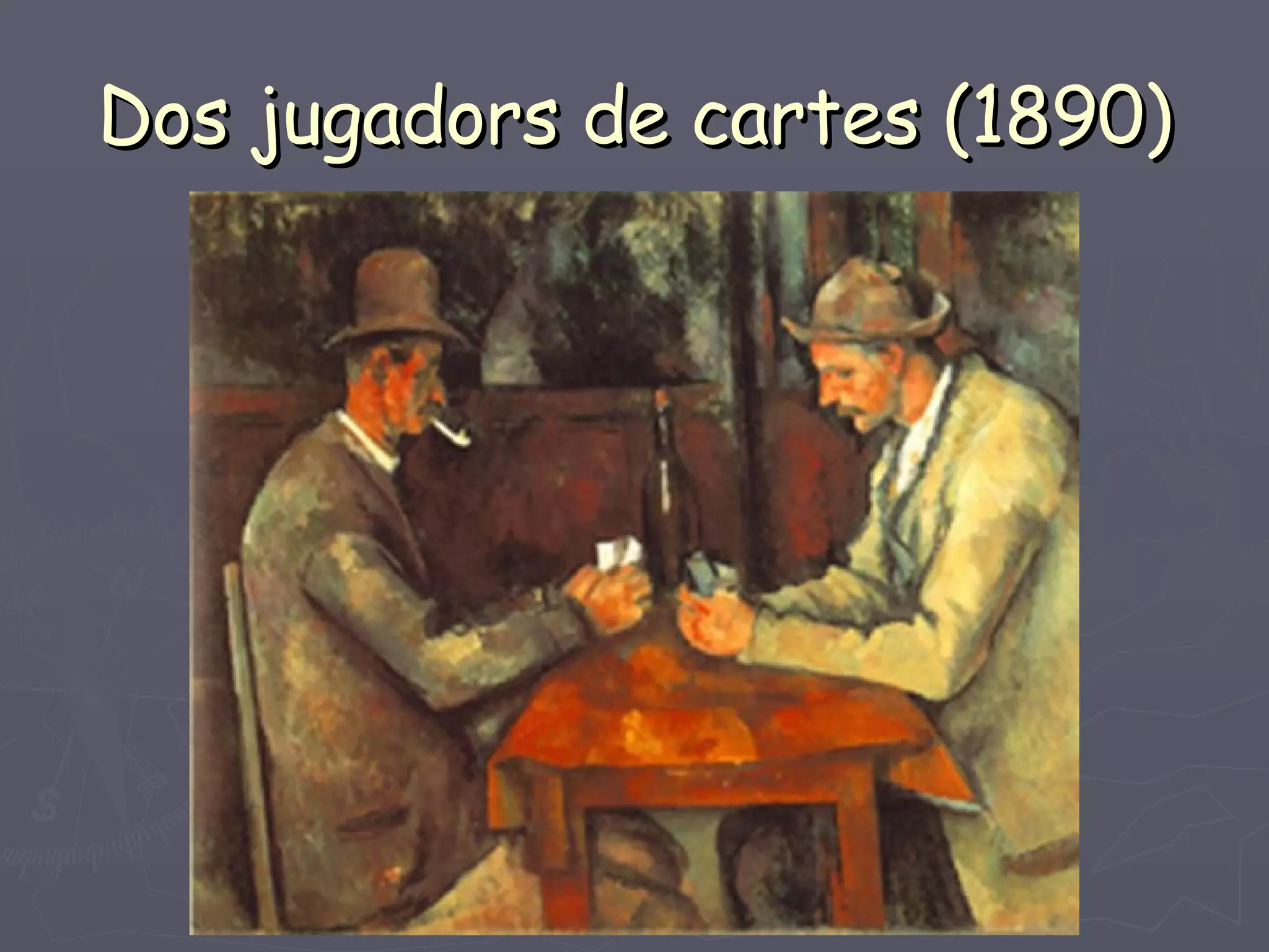 Dos jugadors de cartes (1890) 