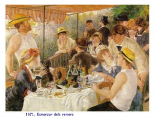 1871, Esmorzar dels remers 