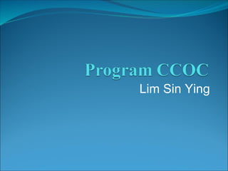 Lim Sin Ying 