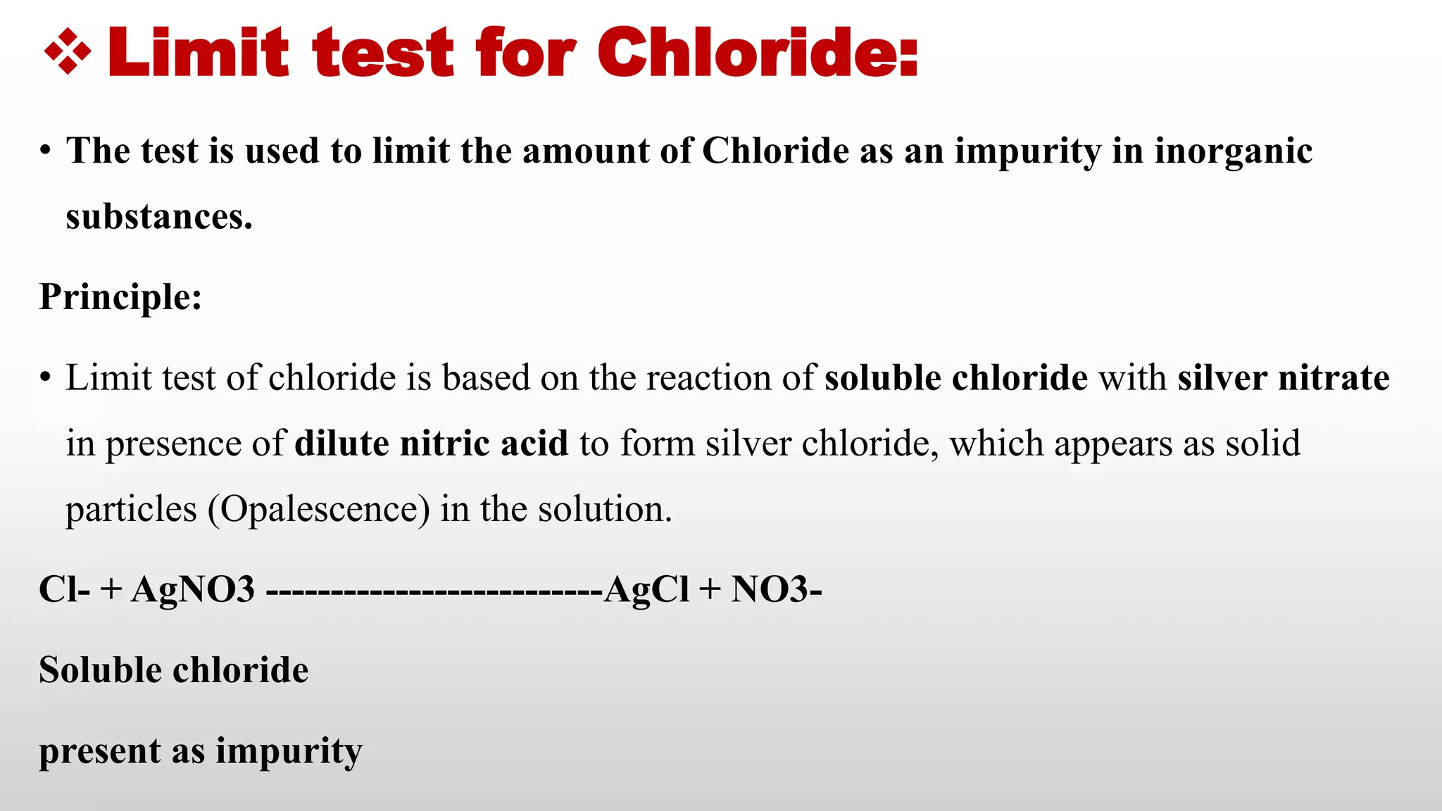 Limt test Pharmaceutical Inorganic chemistry UNIT-I (Part-III) Limit ...