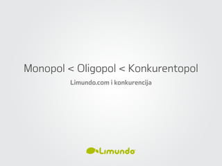 Monopol - Oligopol - Konkurentopol
