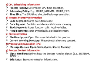 Limux Kernel Structure of the real time OD | PPT
