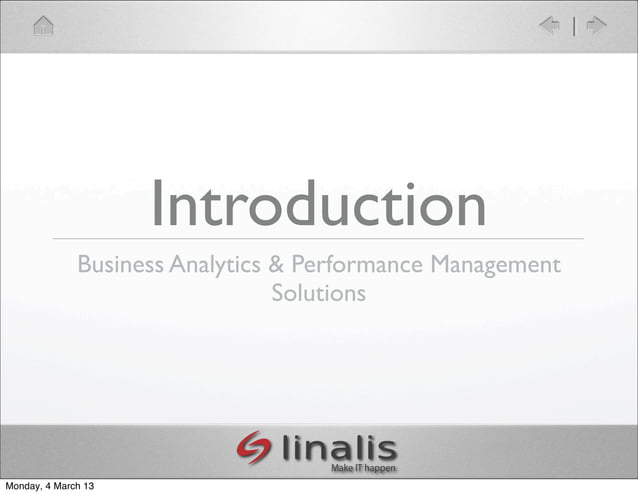 Linalis UK introduction | PPT