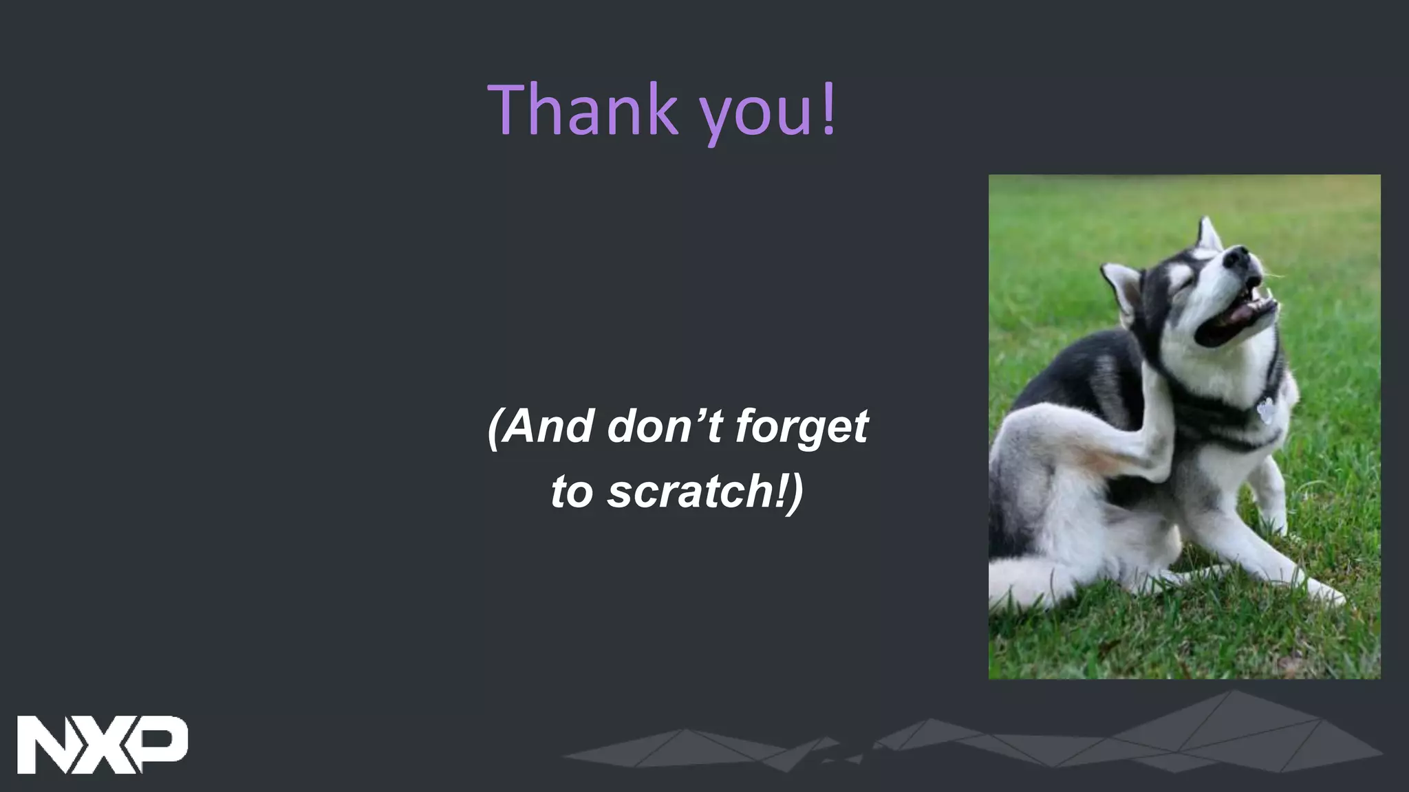 Thank you!
(And don’t forget
to scratch!)
 