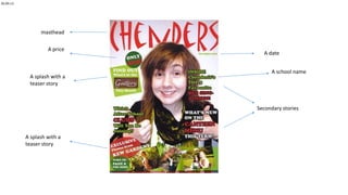 26.09.13

masthead
A price

A splash with a
teaser story

A date
A school name

Secondary stories

A splash with a
teaser story

 