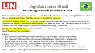 LIN Brazil Agro Presentation version #2 | 20180323