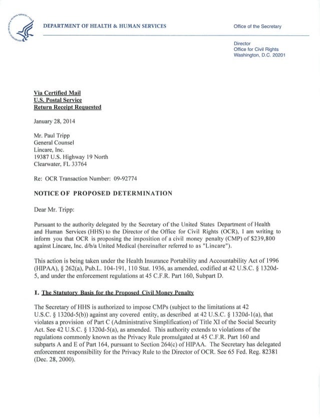 Hipaa Privacy Notice Cover Letter Hipaa Privacy Notice Cover Letter