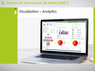 Visualization – AnalyticsVisualization – Analytics
ç Sistema de Información de Retail (SIRET)
 
