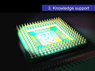 3. Knowledge support 