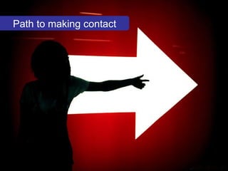 Path to making contact 