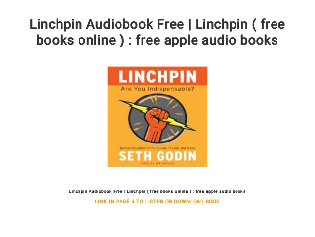 Linchpin Audiobook Free | Linchpin ( free books online ...