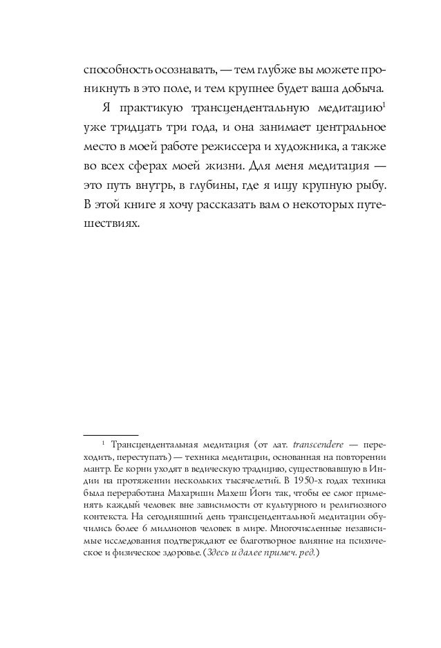 Linch Poymat Bolshuyu Rybu Meditaciya Osoznannost I Tvorchestvo Linch Poymat Bolshuyu Rybu Meditaciya Osoznannost I Tvorchestvo