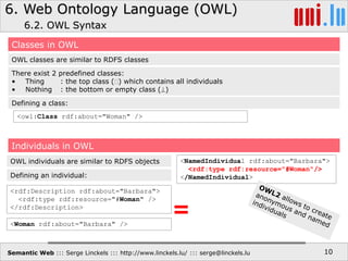 Semantic Web - OWL | PPTX