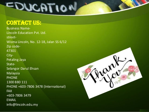 Lincoln Education Pvt Ltd