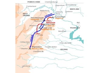 Sherman marches from Chattanooga, TN to the coast of Georgia, laying waste to all in his path 