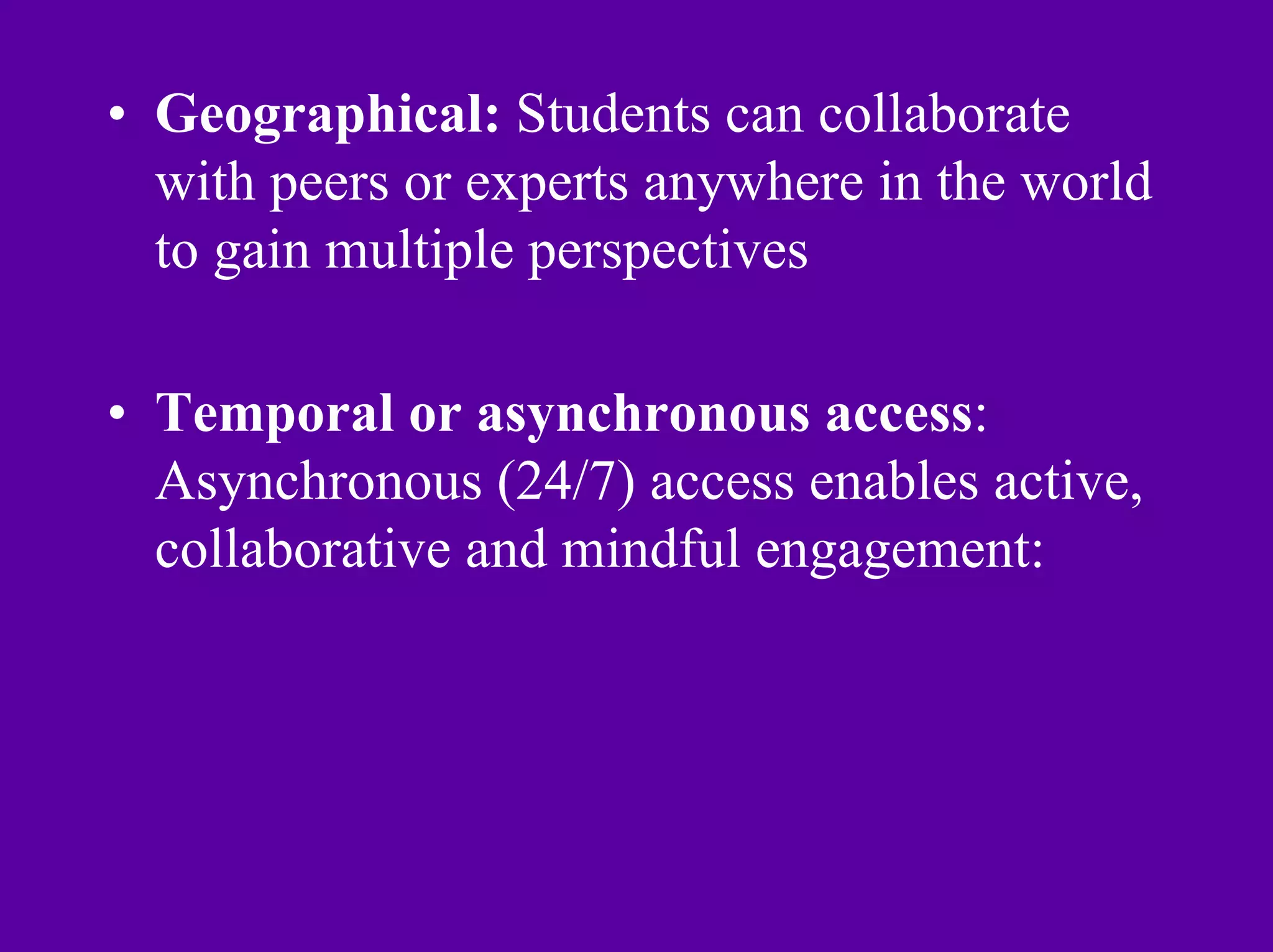 Linda Harasim on Online Collaborative Learning