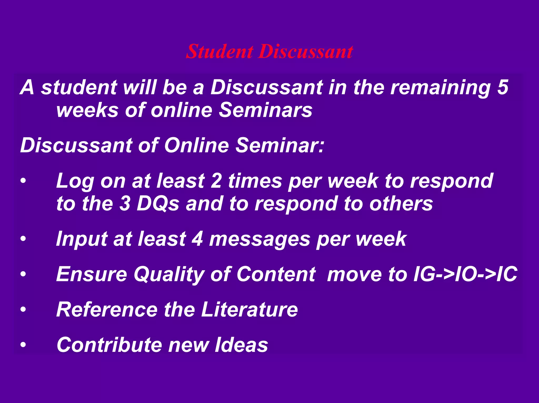 Linda Harasim on Online Collaborative Learning