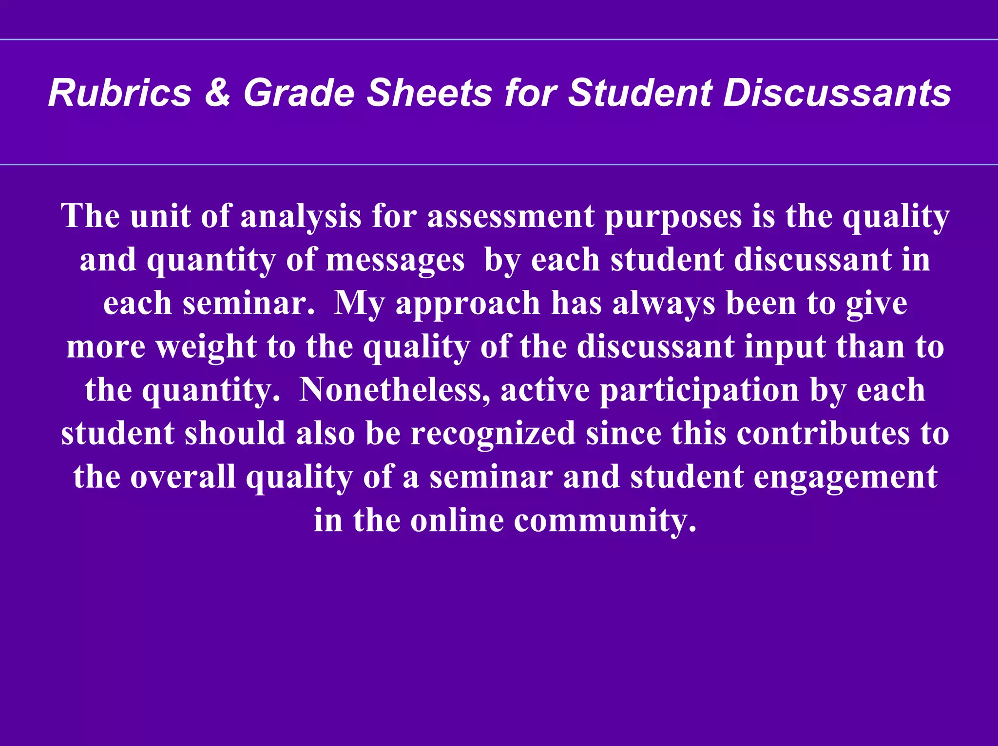 Linda Harasim on Online Collaborative Learning