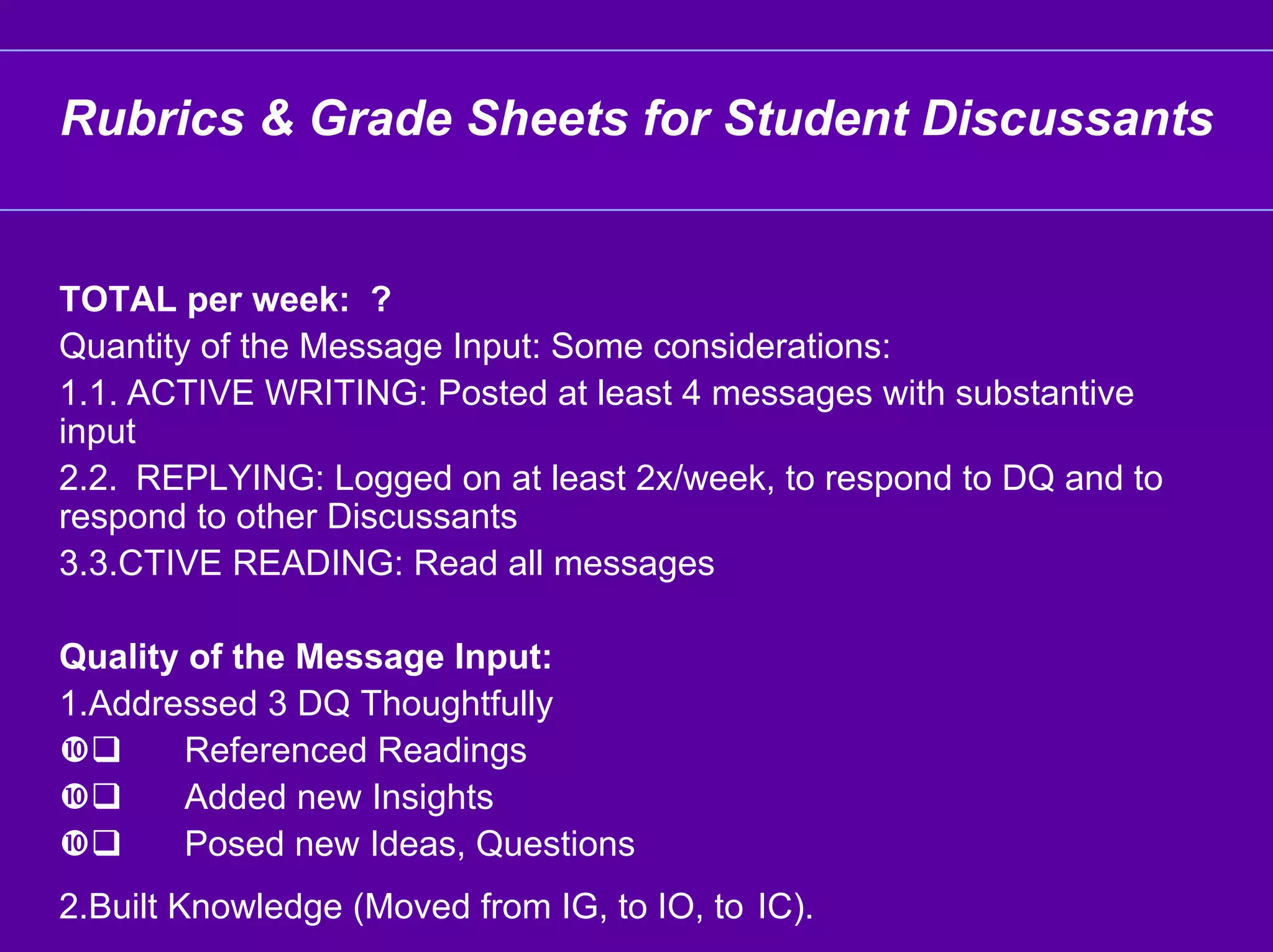 Linda Harasim on Online Collaborative Learning