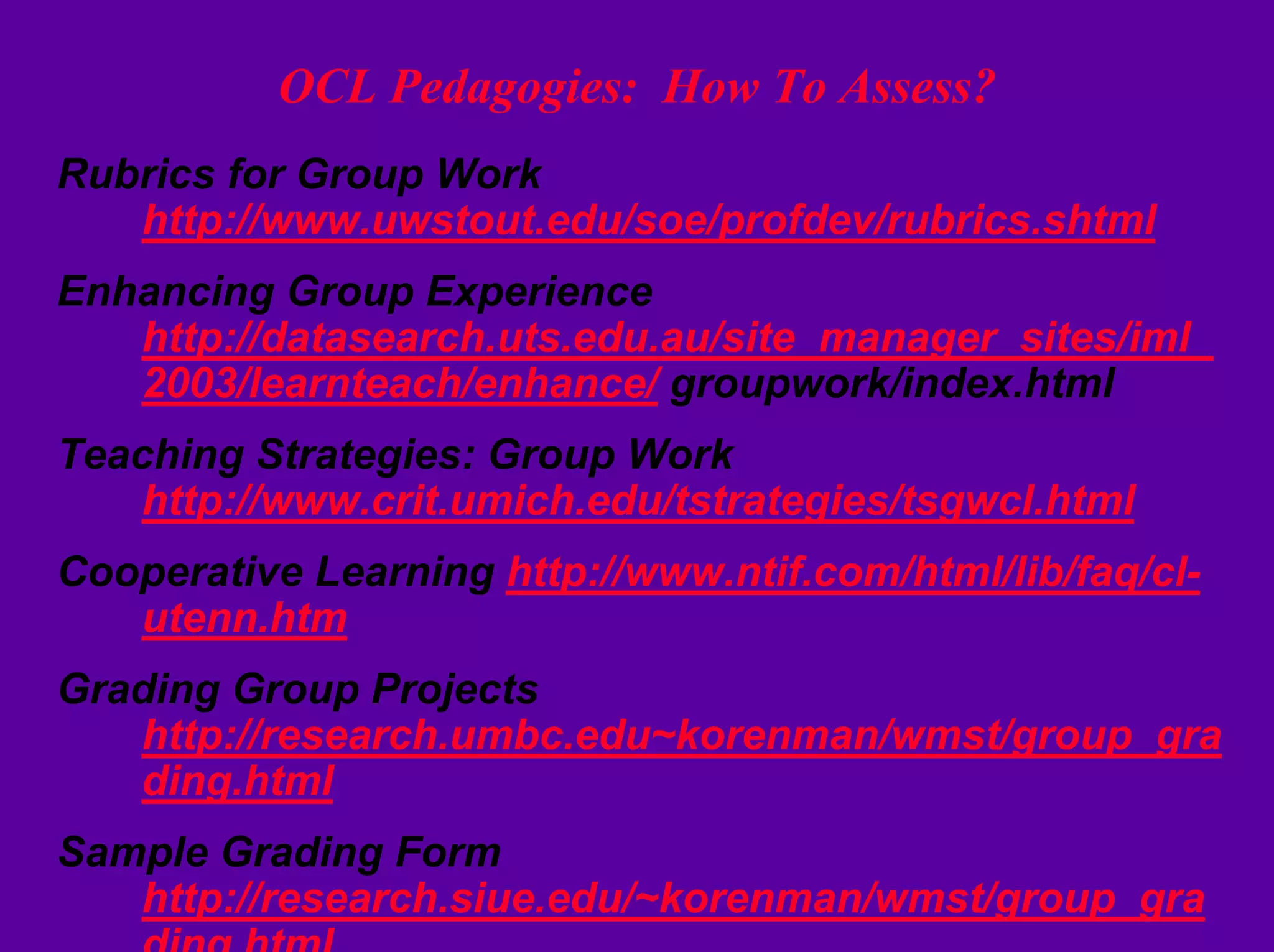 Linda Harasim on Online Collaborative Learning