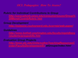 Linda Harasim on Online Collaborative Learning