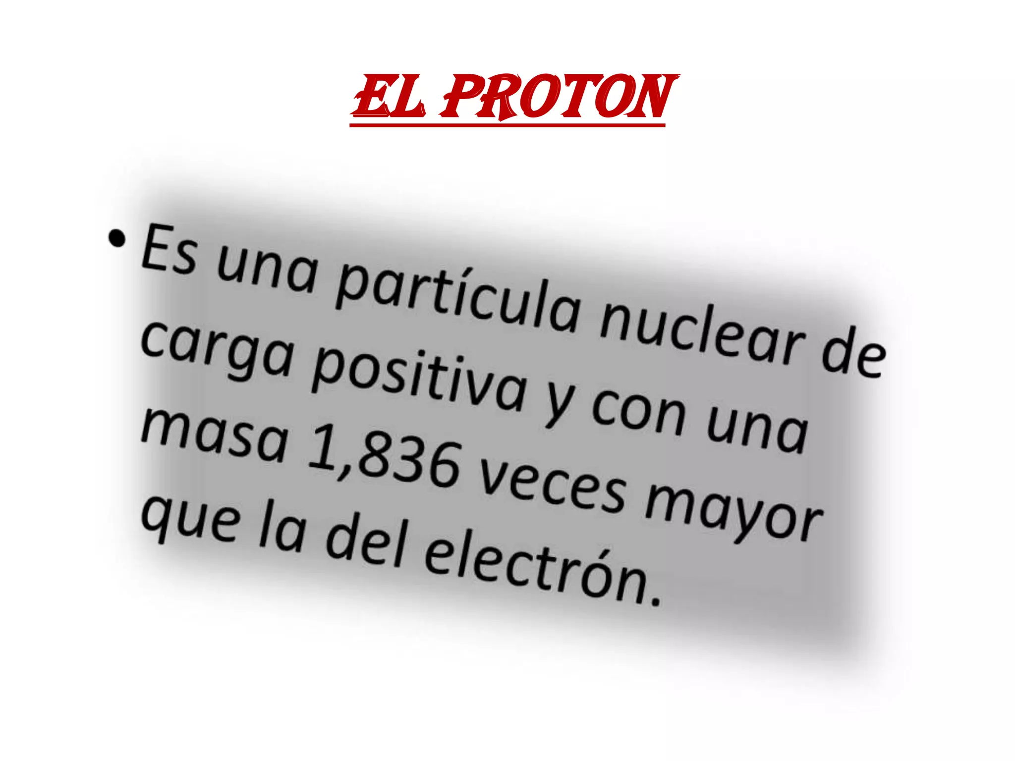 EL PROTON