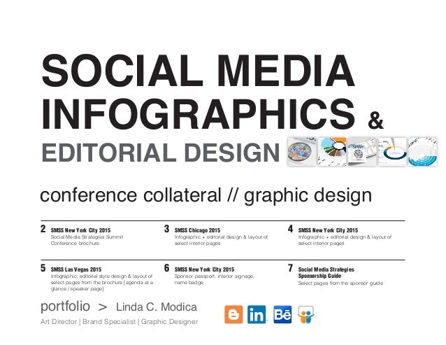 social media infographics editorial design linda c modica