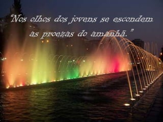 Lindas cidades á noite e pensamentos