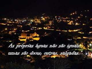 Lindas cidades á noite e pensamentos