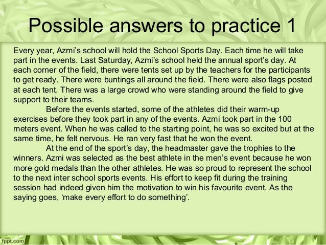 Essay on annual sports day celebration