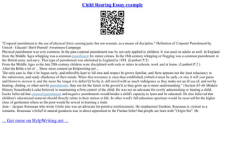 Linda Tirado On Child Rearing | PPT