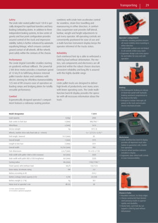 End Rider Linde Linde product catalogue | PDF