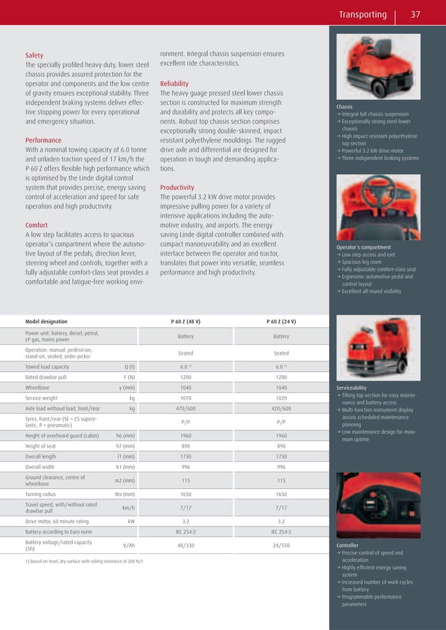 Linde product catalogue PDF Logistics Business
