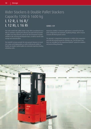 End Rider Linde Linde product catalogue | PDF