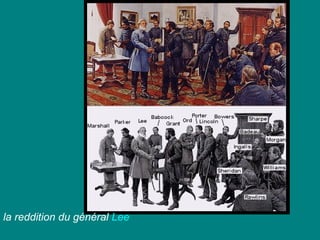 la reddition du général Lee

 